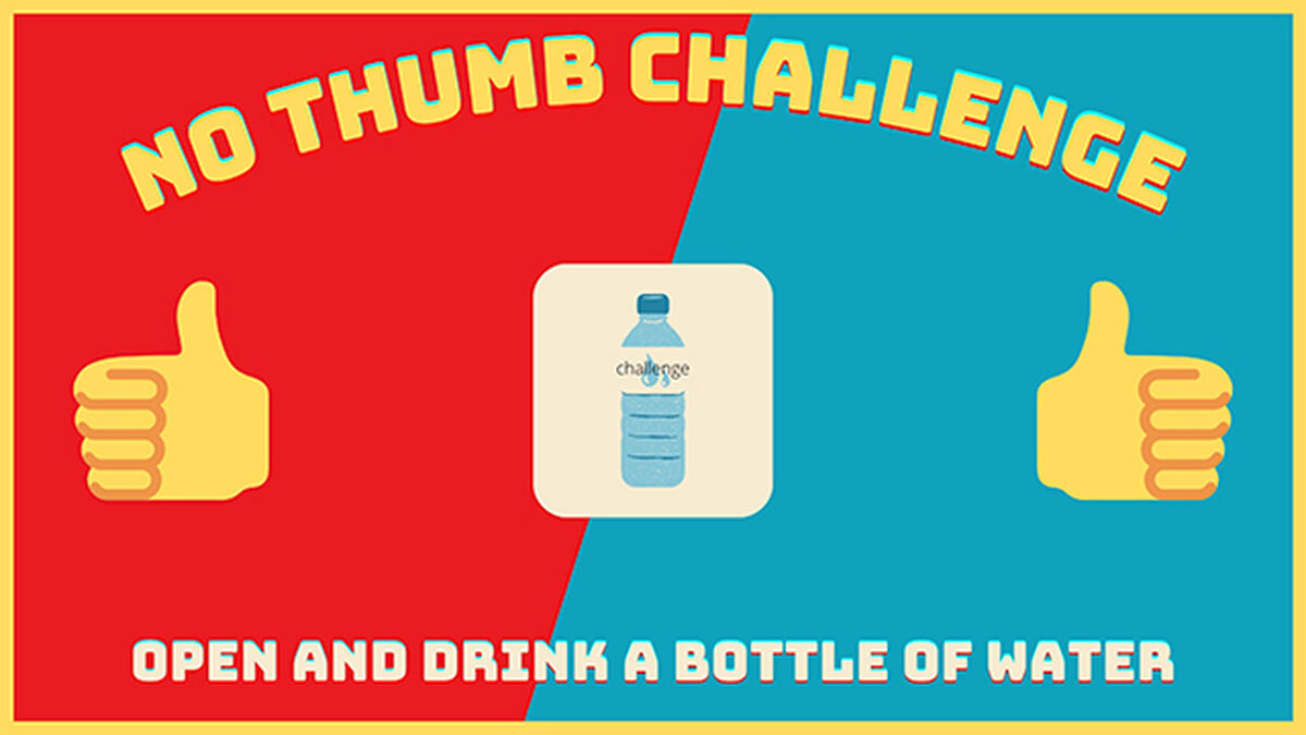 The No Thumb Challenge image number null